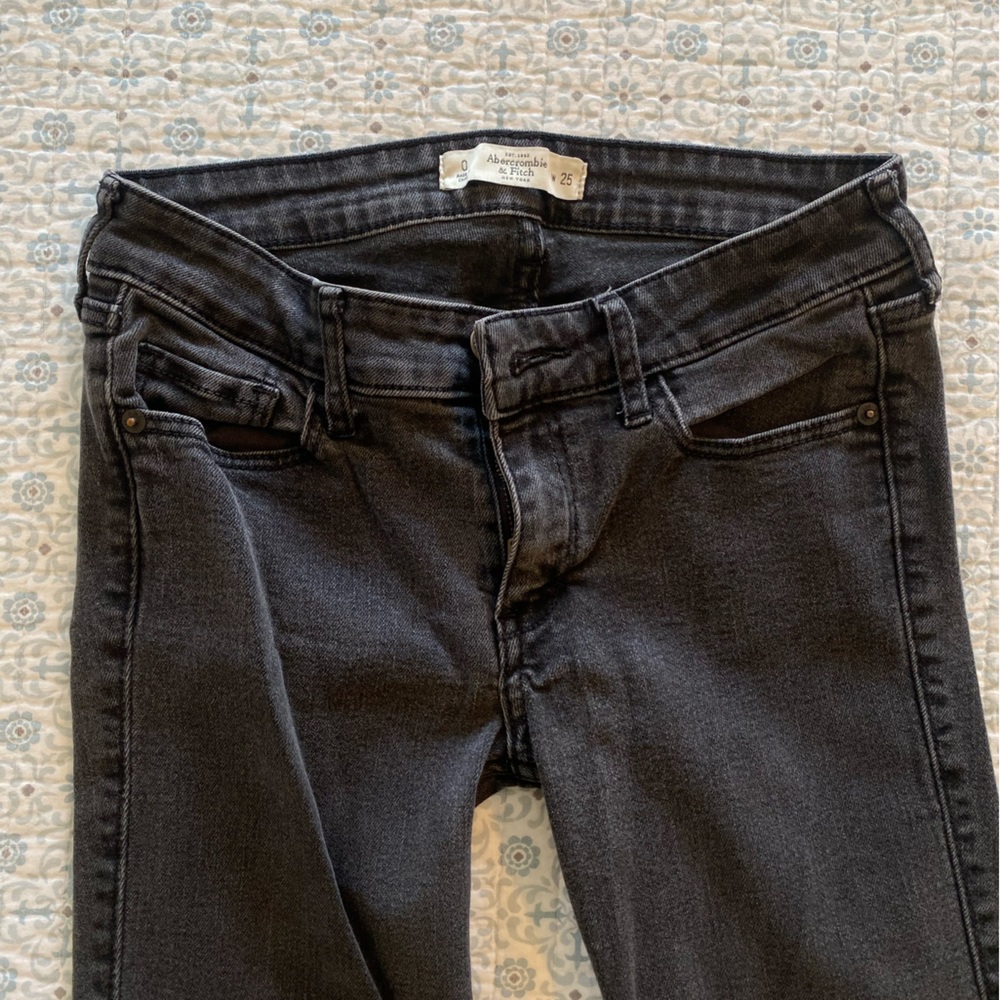 Black Abercrombie Jeans